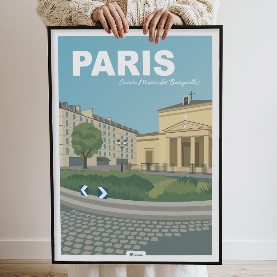 Illustration les Batignolles à Paris – Image 3