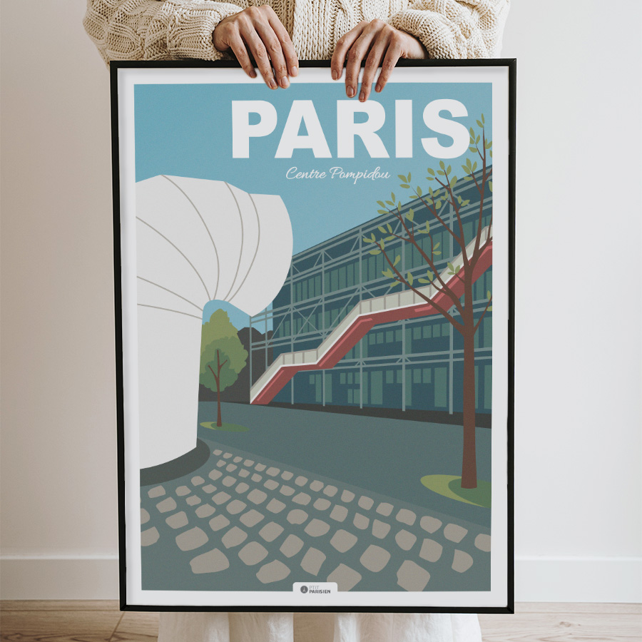 Illustration Centre Pompidou à Paris – Image 3