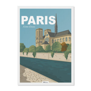 Illustration Paris "Notre-Dame"