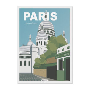 Illustration Paris "Sacré Coeur"