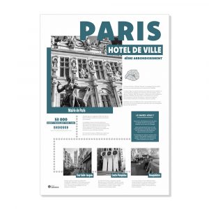 Infographie Paris "Hôtel de Ville"